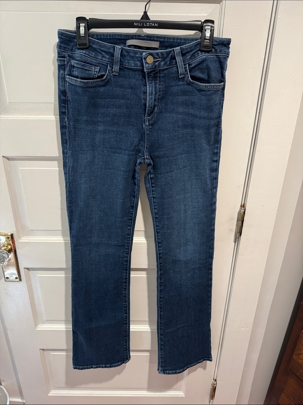 Joe's Jeans “The Provocateur” petite bootcut in Dark Blue Wash